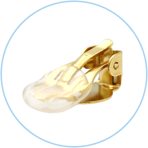 蝶バネ式イヤリングパーツ