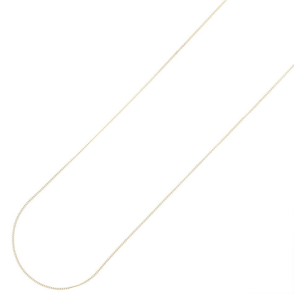 ［1M×1本］サージカルステンレス喜平チェーン0.3×1.0mm［銀シルバー］金具パーツ素材金属アレルギー対応