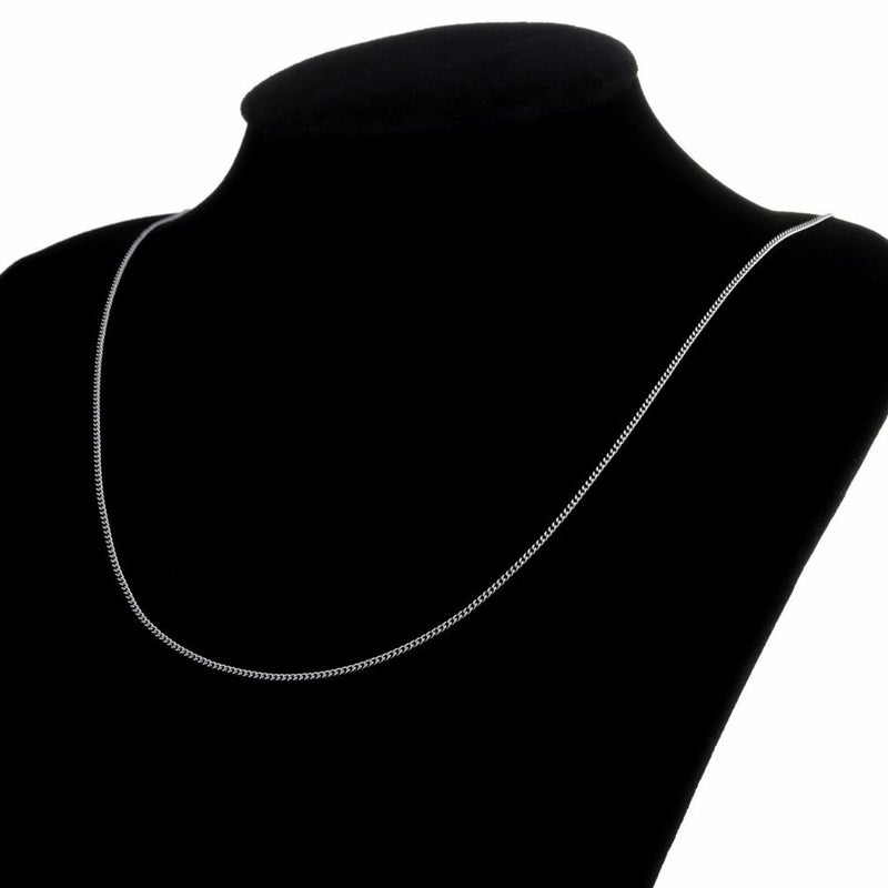 喜平チェーン 0.3×1.0mm シルバー サージカルステンレス パーツ 金属アレルギー対応