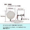 カン無し イヤリング 15mm シルバー サイズ詳細