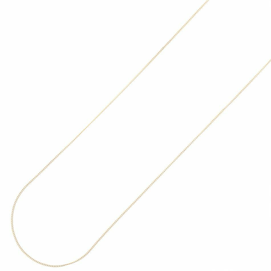 ［1M×1本］サージカルステンレス喜平チェーン0.3×1.0mm［銀シルバー］金具パーツ素材金属アレルギー対応