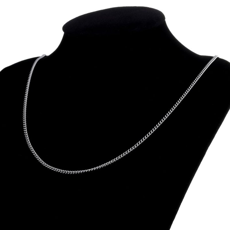 喜平チェーン 0.5×2.0mm シルバー サージカルステンレス パーツ 金属アレルギー対応