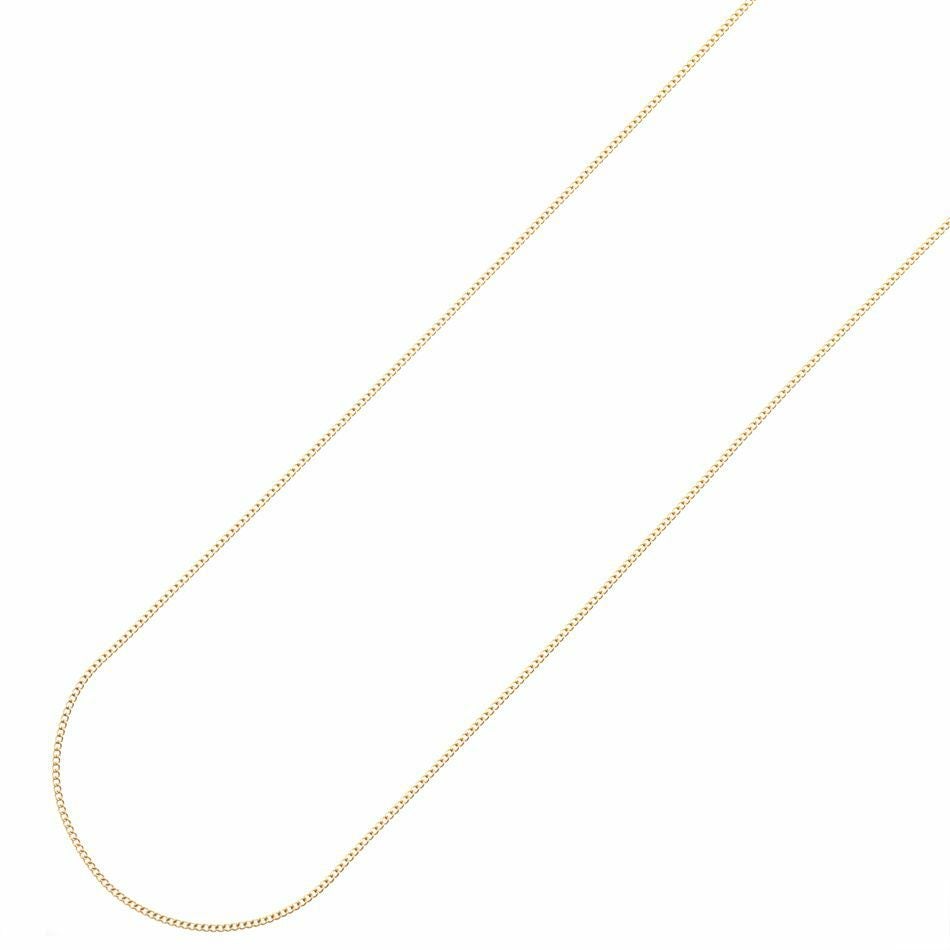 ［1M×1本］サージカルステンレス喜平チェーン0.3×1.0mm［銀シルバー］金具パーツ素材金属アレルギー対応