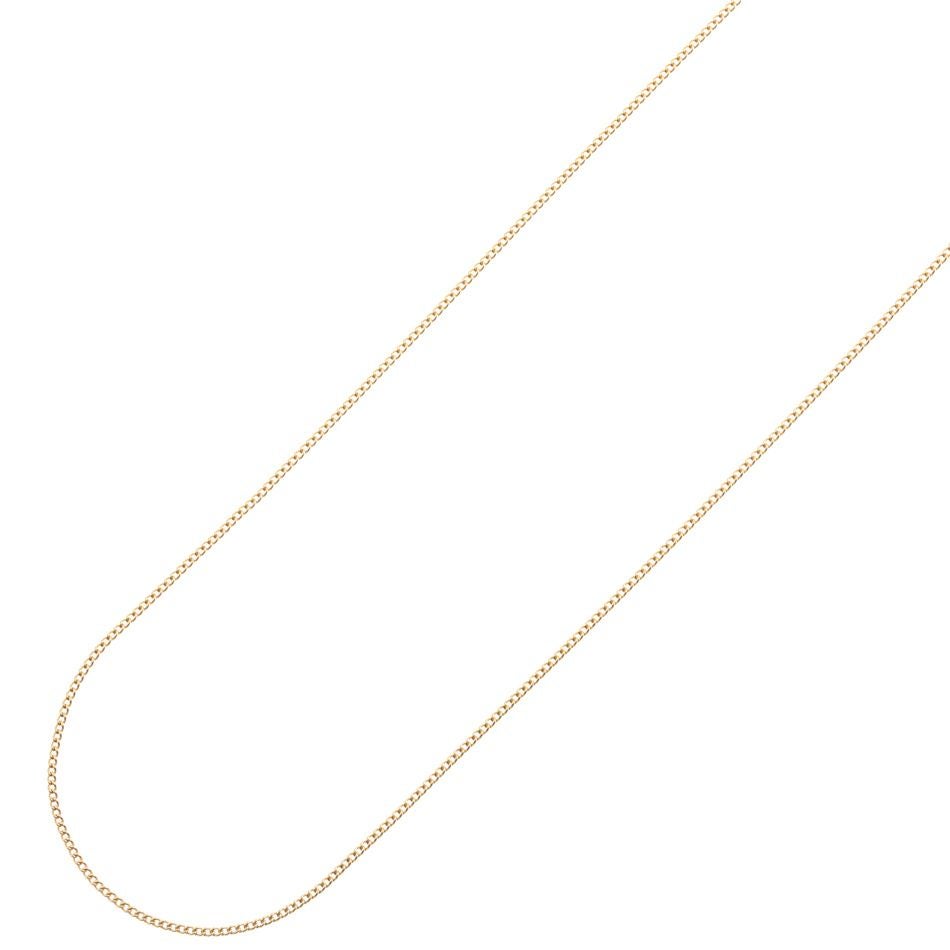 喜平チェーン 0.5×2.0mm ゴールド サージカルステンレス パーツ 金属アレルギー対応