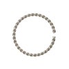 ［20個］サージカルステンレスデザインツイスト丸カン18mm[銀シルバー]アクセサリーパーツ