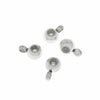 ［5個］サージカルステンレススライドボール［銀シルバー］ネックレス金具アクセサリーパーツ金具金属アレルギー対応