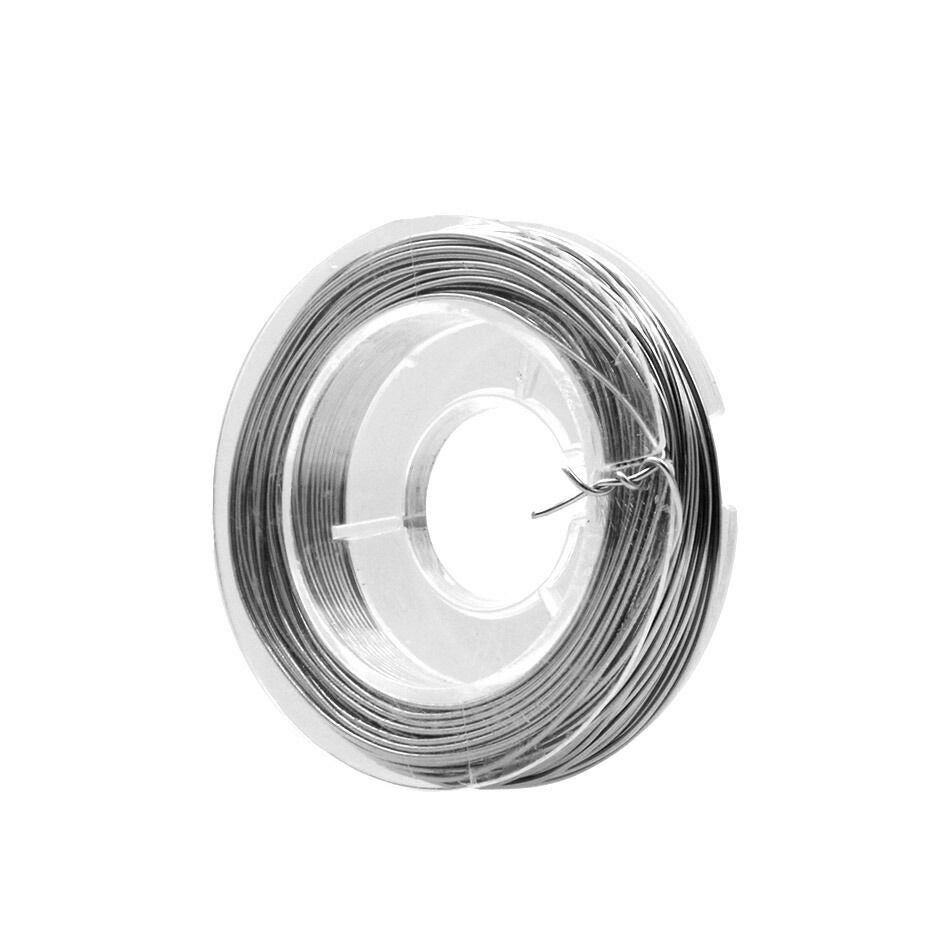約10m] ［ 24G ］ アーティスティックワイヤー 0.5mm ［ 銀 シルバー