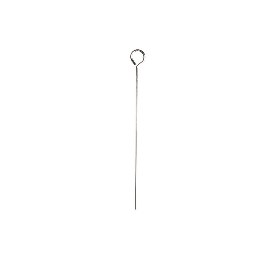 [50本]サージカルステンレス【極細9ピン】(線径0.35X25mm)［銀シルバー］アクセサリーパーツ金アレ金具