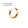 [2個]サージカルステンレスフープピアスE［ゴールド金］シンプル金具パーツ金属アレルギー対応