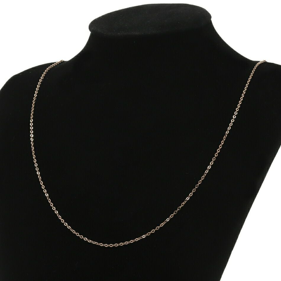 アズキチェーン 1.2mm ピンクゴールド サージカルステンレス パーツ 金属アレルギー対応