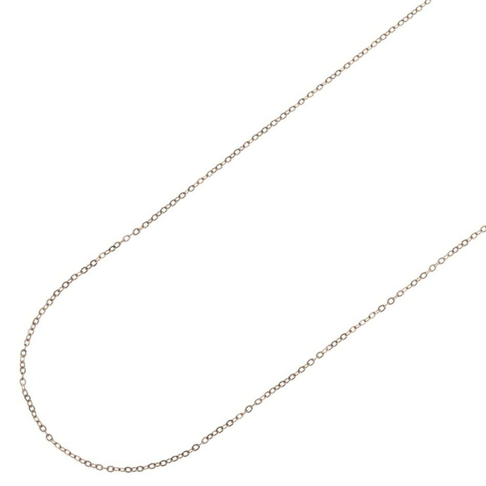 [1M×1本]サージカルステンレスアズキチェーン1.5mm［★ピンクゴールド］アクセサリーパーツ金アレ