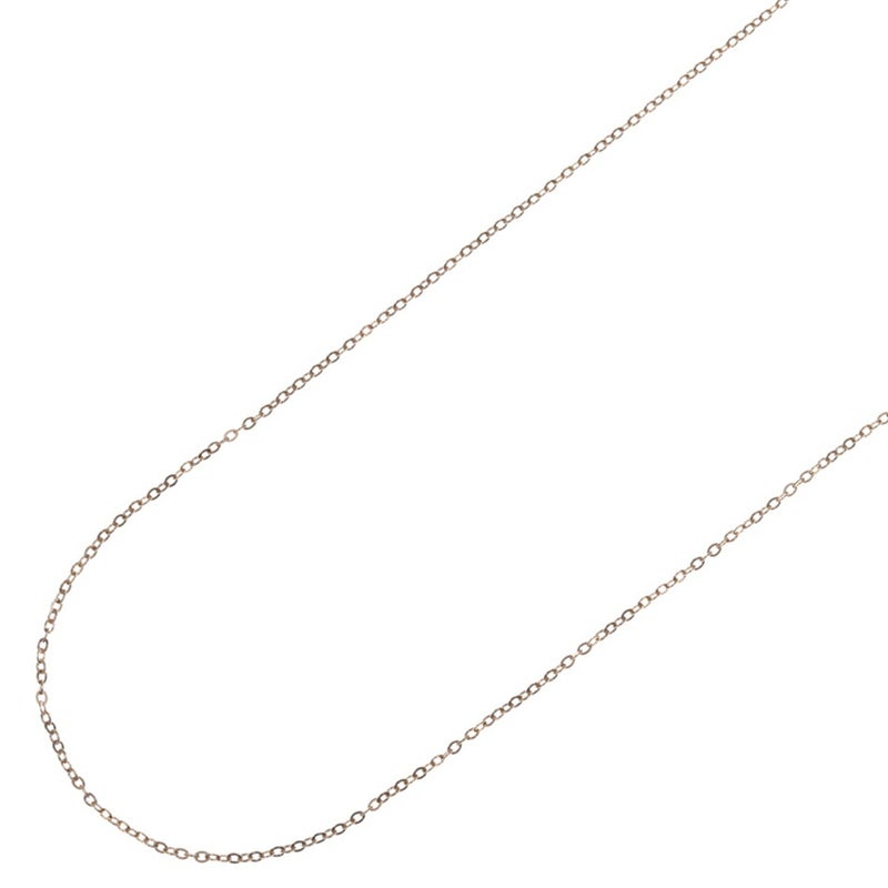 [1M×1本]サージカルステンレスアズキチェーン1.5mm［★ピンクゴールド］アクセサリーパーツ金アレ