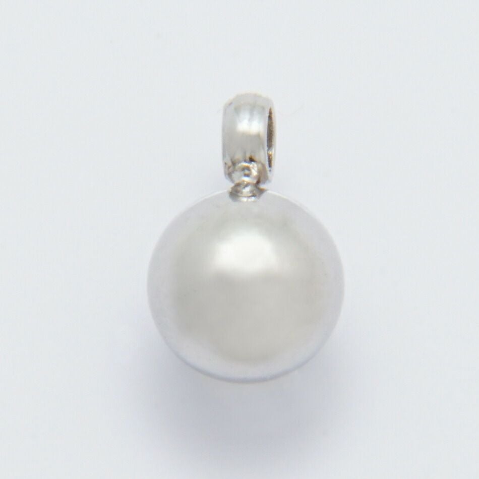 丸玉 カン付き 4mm  シルバー サージカルステンレス パーツ 金属アレルギー対応