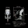 カン付き 樹脂 クリップ イヤリング サイズ詳細