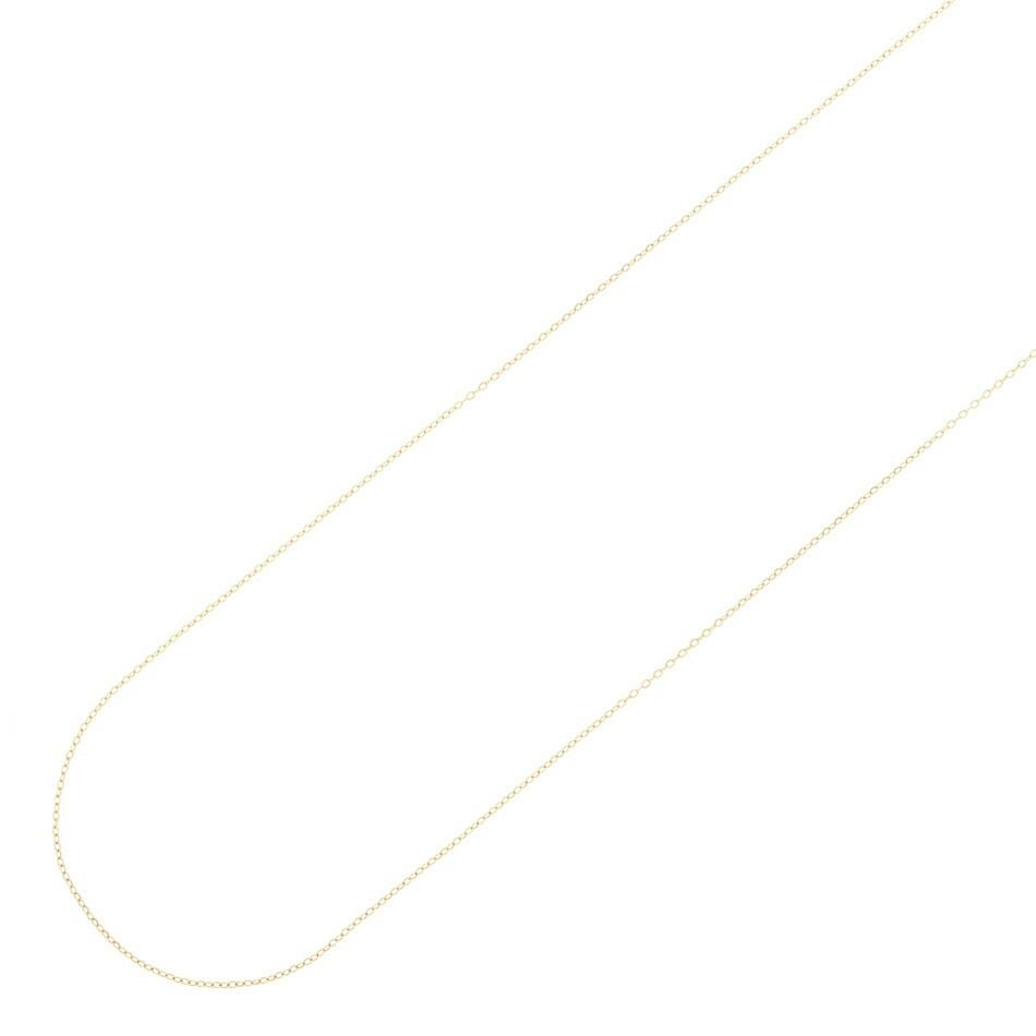 [1M×1本]サージカルステンレスアズキチェーン1.3mm［ゴールド金］アクセサリーパーツ金属アレルギー対応