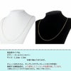 [5M×1本]サージカルステンレスアズキチェーン【高品質】1.2mm［ゴールド金］アクセサリーパーツ金属アレルギー対応