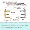 [1個]サージカルステンレス小枝モチーフアルファベットチャーム*E*[ゴールド金]パーツ素材金属アレルギー対応