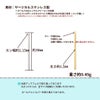 [4個]サージカルステンレス*片カン*スティック【丸棒】《30mm》チャームバーパーツ[銀シルバー]パーツ金属アレルギー対応