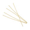  Tピン * 激 * 細 線径 (0.5 X 40mm) [ ゴールド 金 ]  