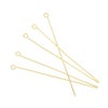 9ピン * 激 * 細 線径 (0.5 X 40mm) [ ゴールド 金 ]  