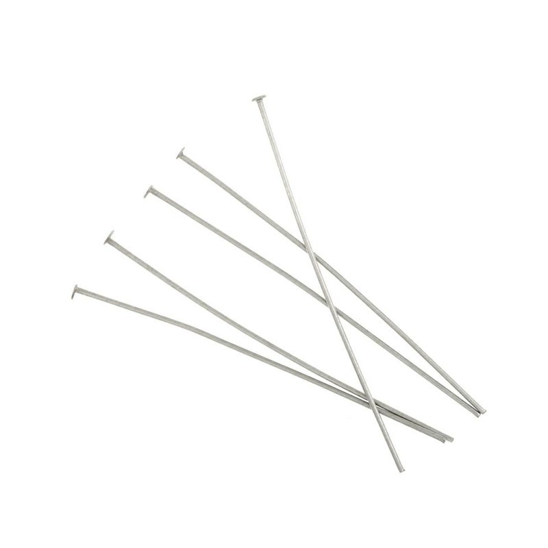  Tピン * 激 * 細 線径 (0.5 X 35mm) [ 銀 シルバー ]  