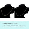 [1M×1本]サージカルステンレスボールチェーン1.5mm[ゴールド金]アクセサリーパーツ金属アレルギー対応