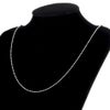 [5M×1本]サージカルステンレスボールチェーン1.5mm[銀シルバー]アクセサリーパーツ金属アレルギー対応