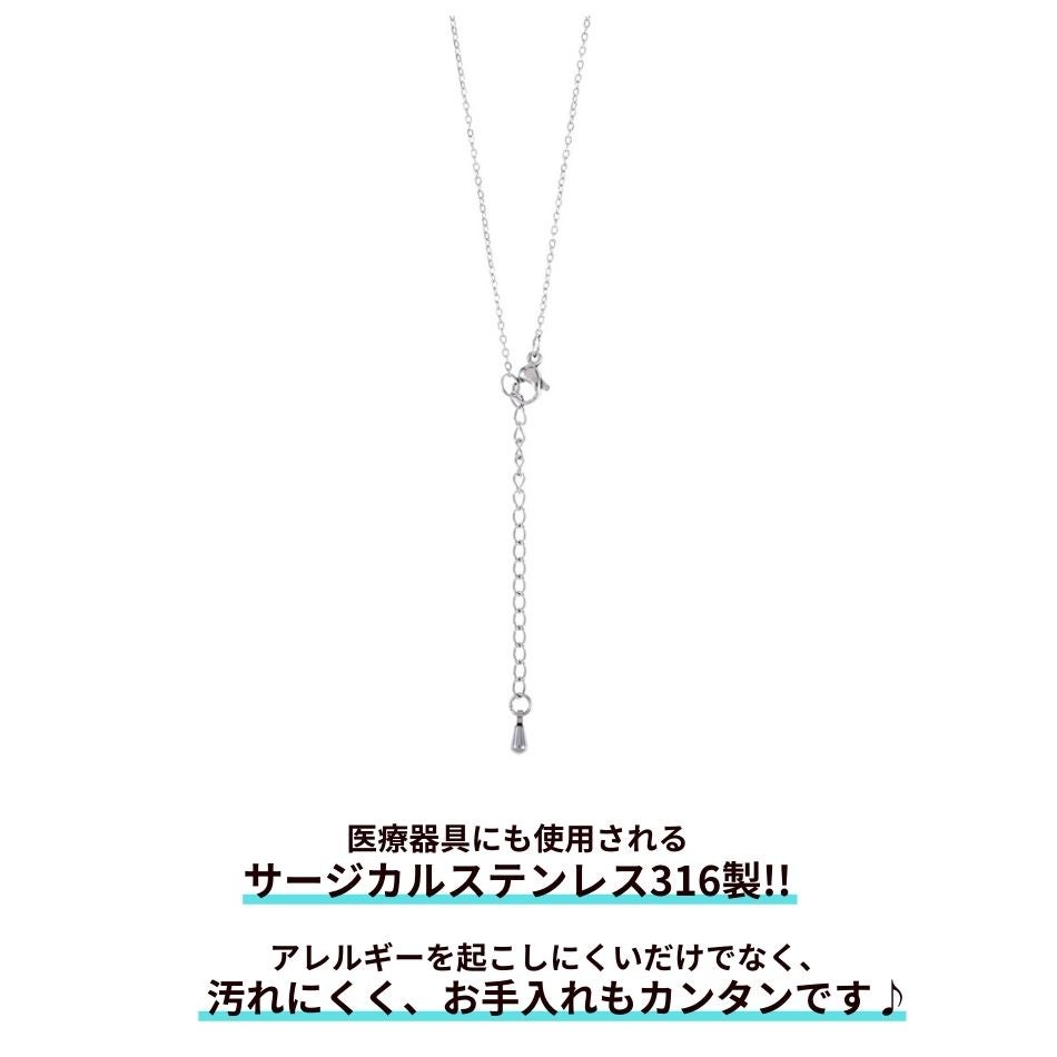 5本］サージカルステンレス * ネックレス * 小豆チェーン アズキ