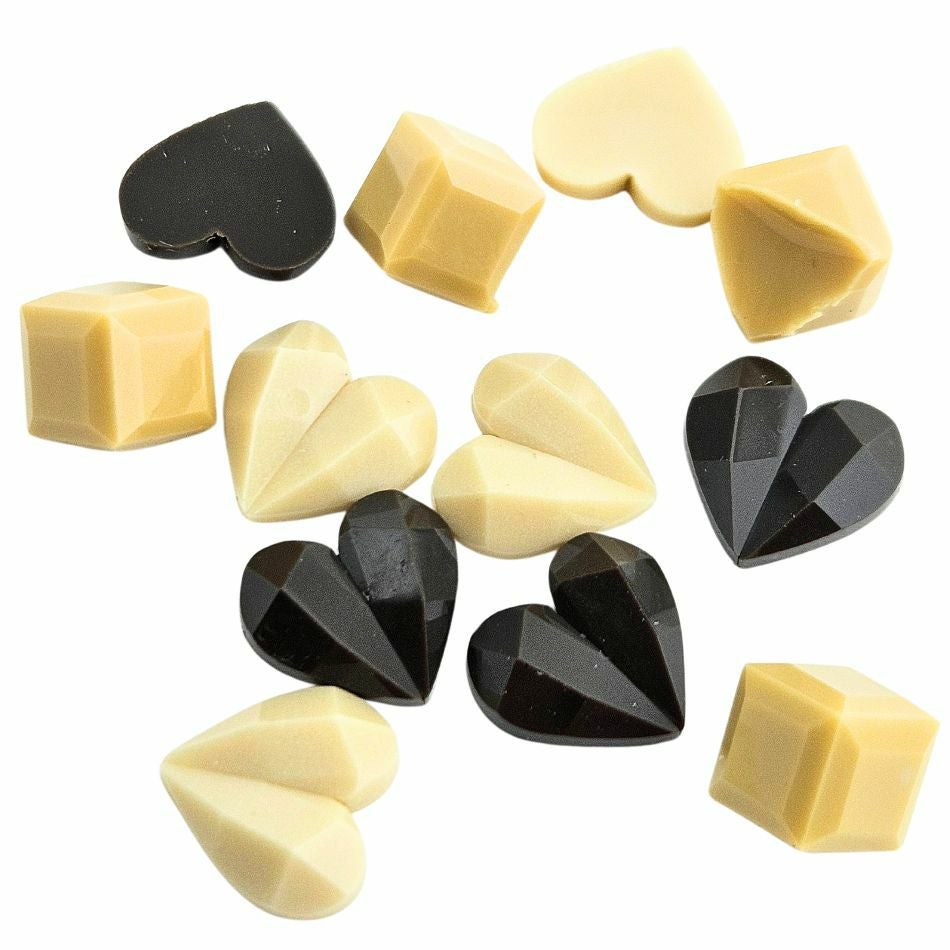 10個] アクリル スウィーツ パーツ 選べるチャーム チョコ キャラメル O-05