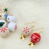 ウッドビーズクリスマスA ［ ランダム5個 ］ ウッドビーズ クリスマスB [ 5種1個づつ ］使用例