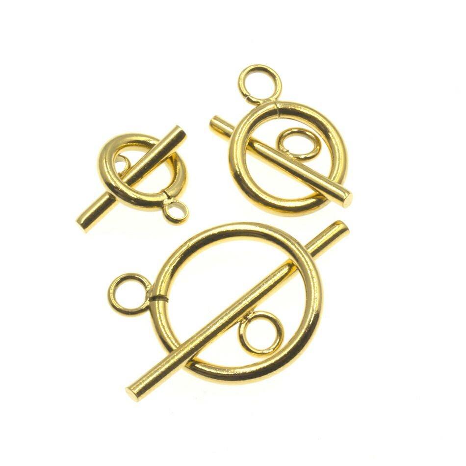 【 売り切り 】 マンテル ★ プレーン 【小 15ｍｍ 】［ ゴールド 金 ］種類