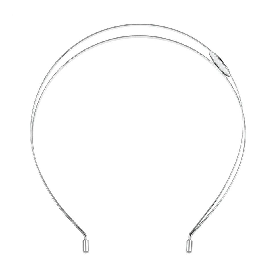 カチューシャ 土台 B [ 銀 シルバー ]