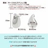 メタルビーズ ニュアンス しずく [ 銀 シルバー ] サイズ詳細