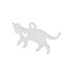 ネコ チャーム 1 選べる カラー 個数 ゴールド シルバー ねこ モチーフ