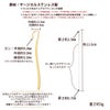 ブックマーカー カン付き  [ 銀 シルバー ] サイズ詳細