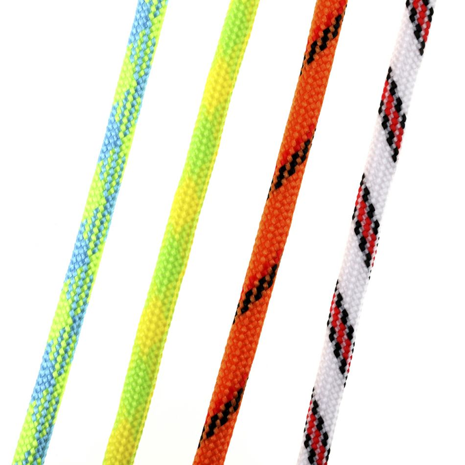 パラコード [ ブルー × グリーン ] 4mm 7芯 選べる長さ 紐 手芸用