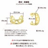イヤーカフ トライアングル ゴールド サイズ詳細