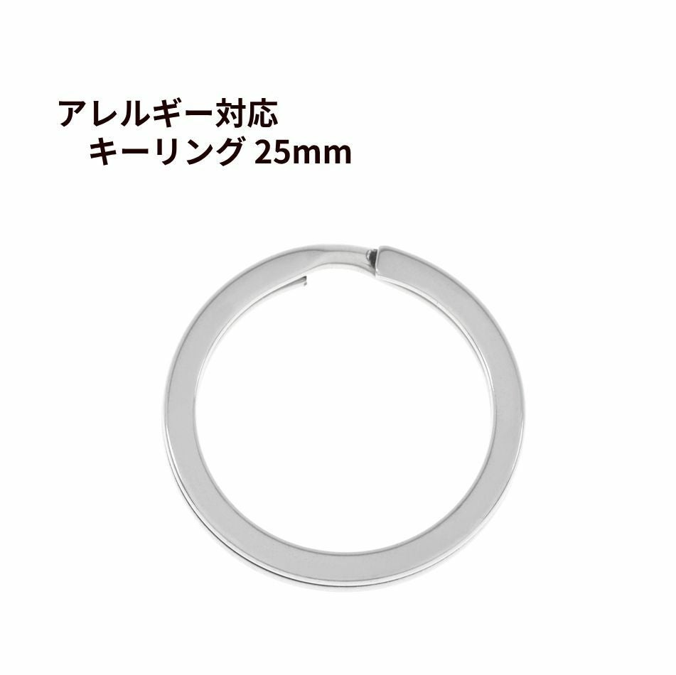 キーリング 35mm [ 銀 シルバー ] ステンレス 選べる個数 キーホルダー