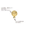 * ポストのみ * お椀皿 ［ カン付き 10mm ］ ピアス ［ ゴールド 金 ］注意事項
