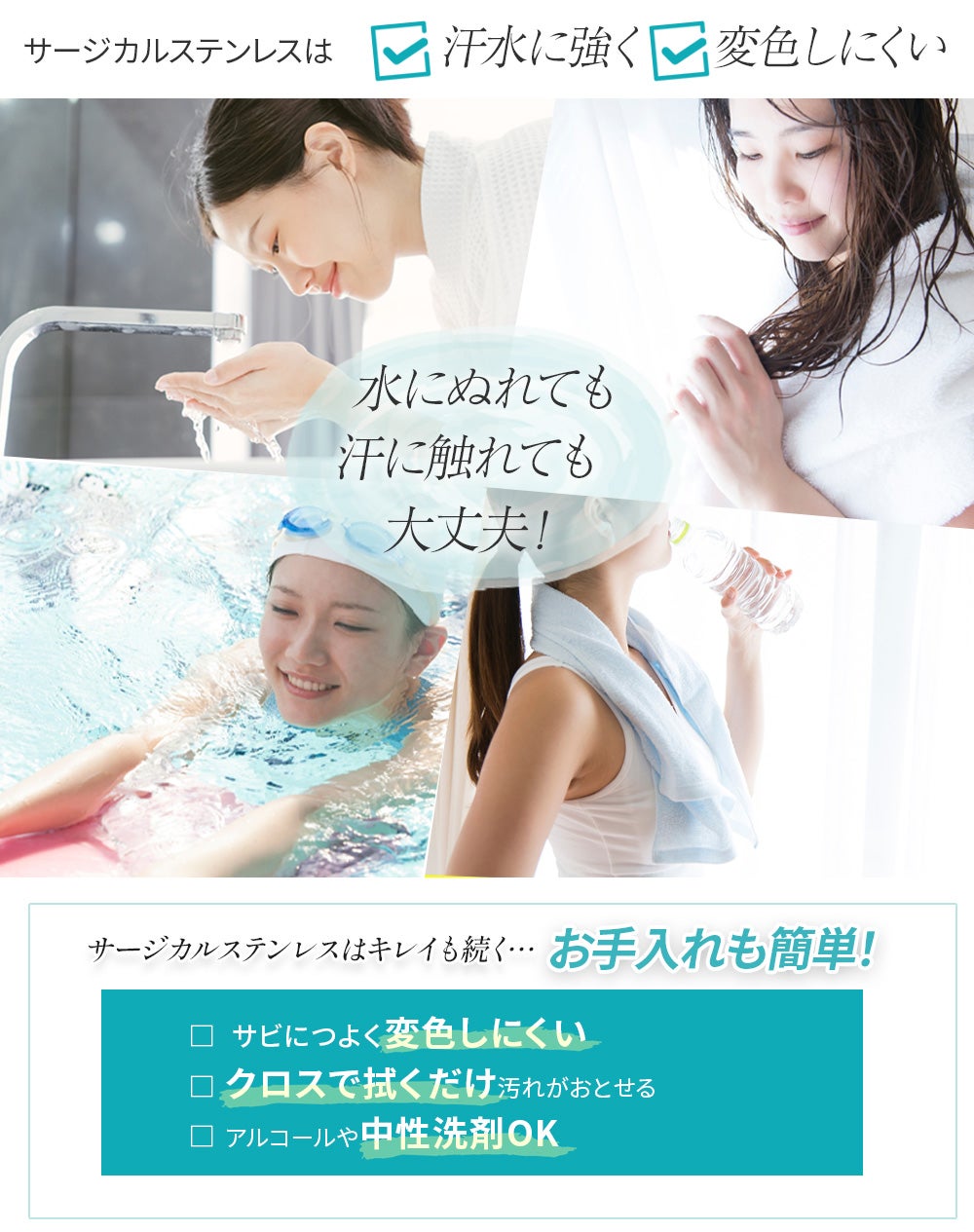 ネックレス チェーン 選べる 3デザイン 2カラー 3長さ アズキチェーン デザイン スネーク ゴールド シルバー