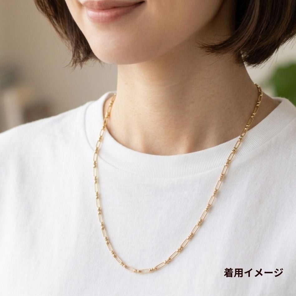 1M×1本 ] ツインボックス ベネチアンチェーン ［ 銀 シルバー